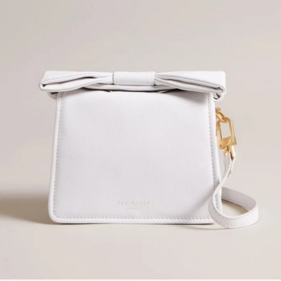 NWT Ted Baker London Niasina Bow Detail Mini Crossbody Bag - Picture 1 of 16